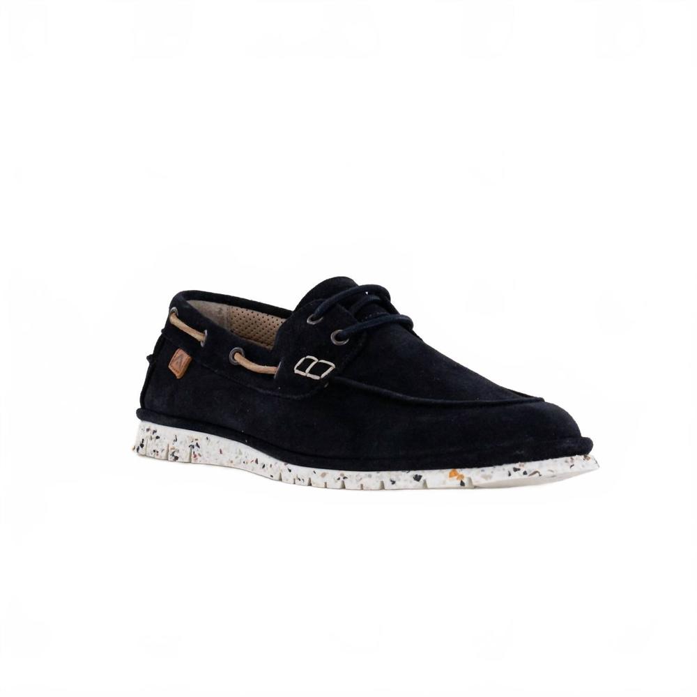 NEW AMBITIOUS men's amber lace up shoe in navy
